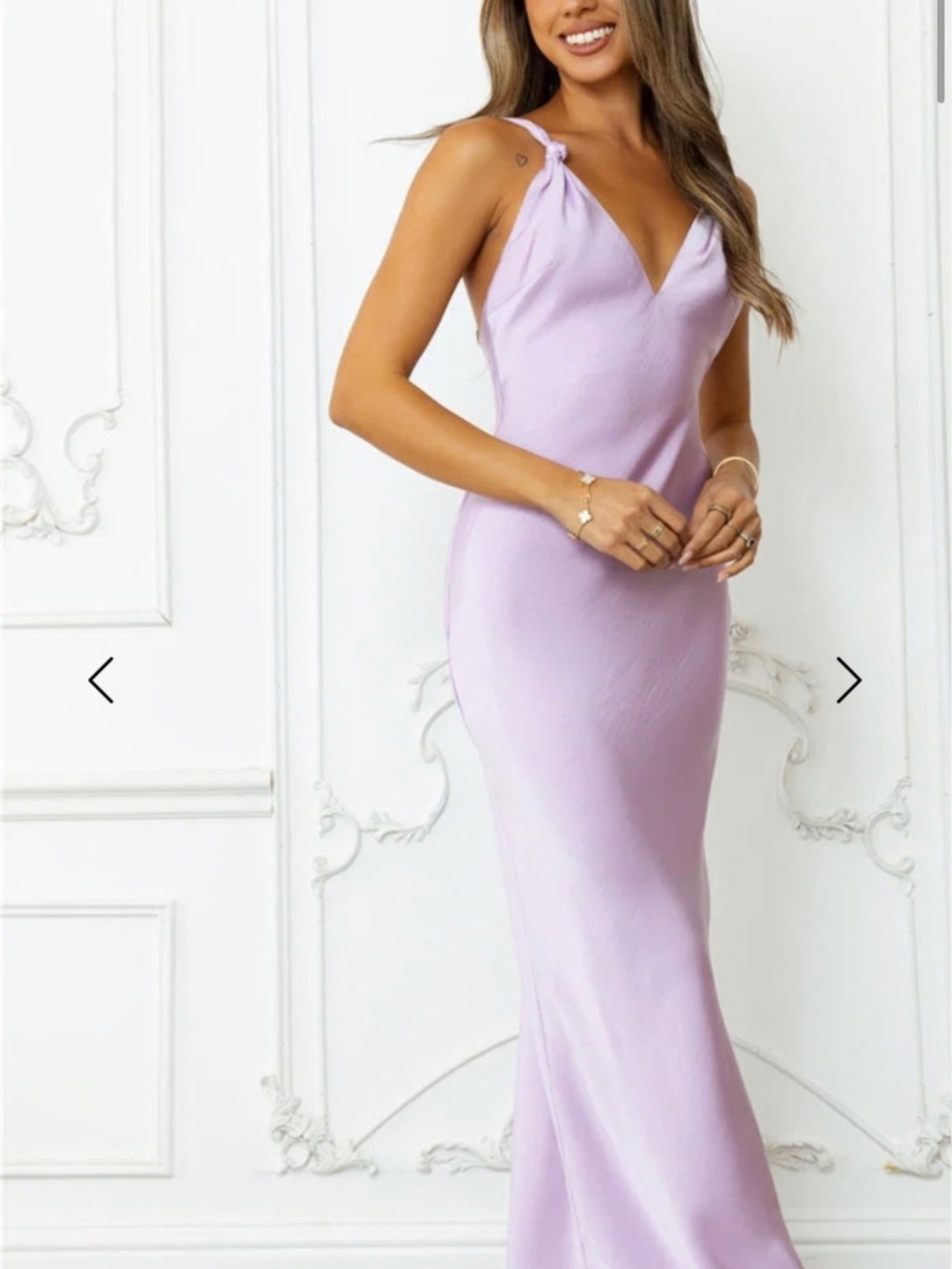 Hello Molly Lilac dress